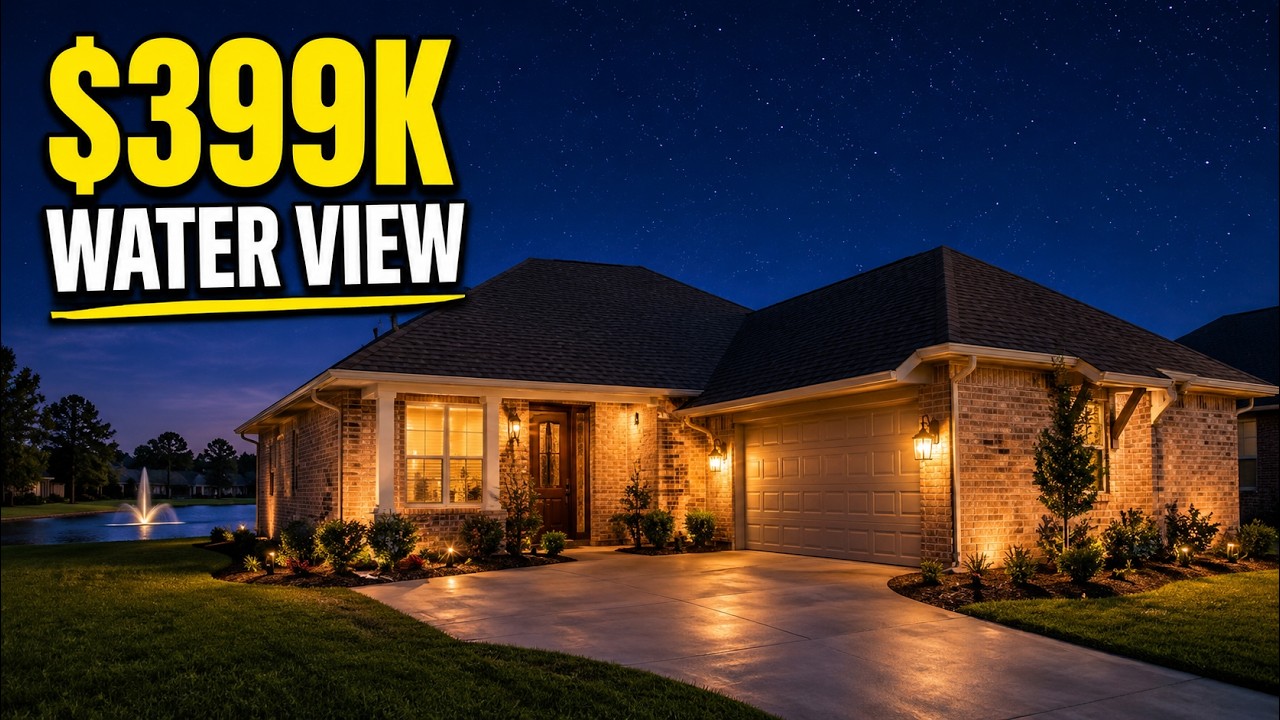 Baton Rouge Property Tour | Homes for sale in Baton Rouge | Waterfront Backyard
