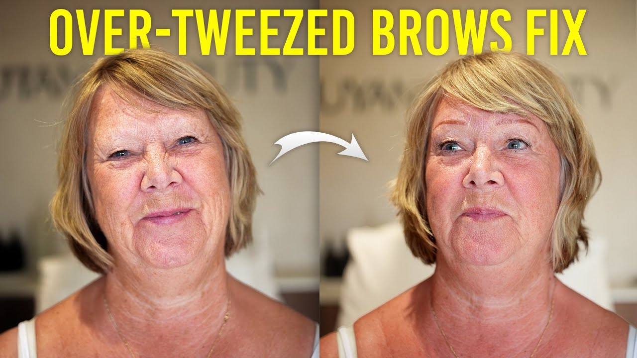 What You Should Do With Over-plucked Brows!