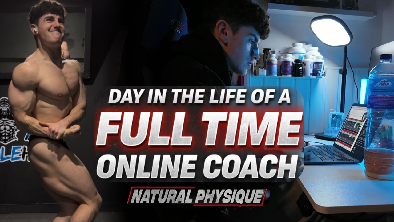DAY IN THE LIFE OF A FULL TIME ONLINE COACH | 3500 KCAL FDOE