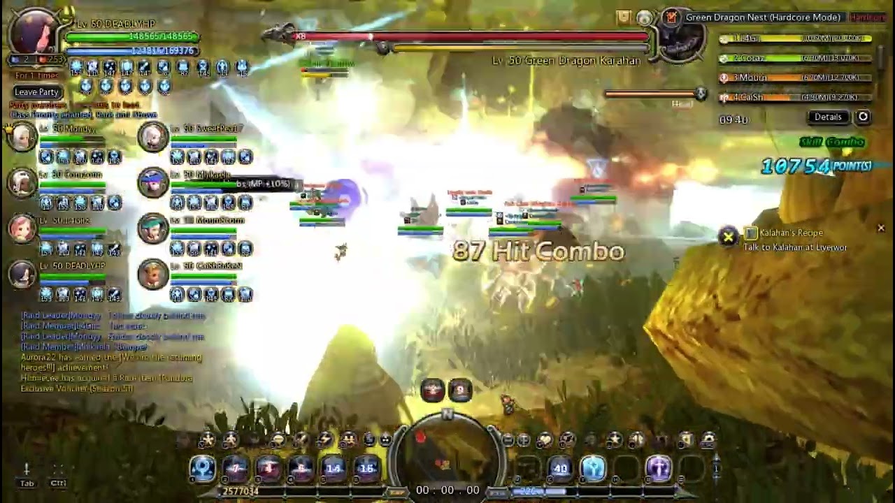 DRAGON NEST CLASSIC | GREEN DRAGON NEST HC INQUIS POV VELSKUD x GERAINT #dragonnestclassic  #games