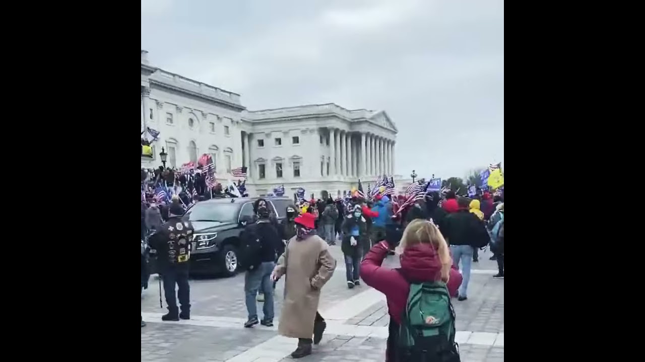 Trump Supporters American Patriots Storm The Capitol In Washington Chanting #stopthesteal