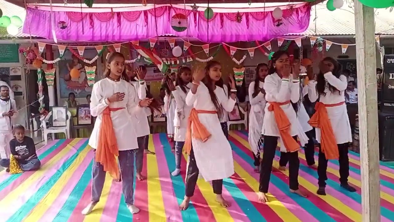 Kochariya primary school 77 Republic day  STD -8 