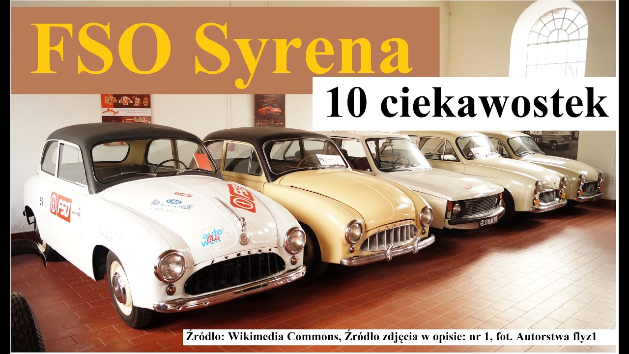 FSO Syrena - 10 ciekawostek