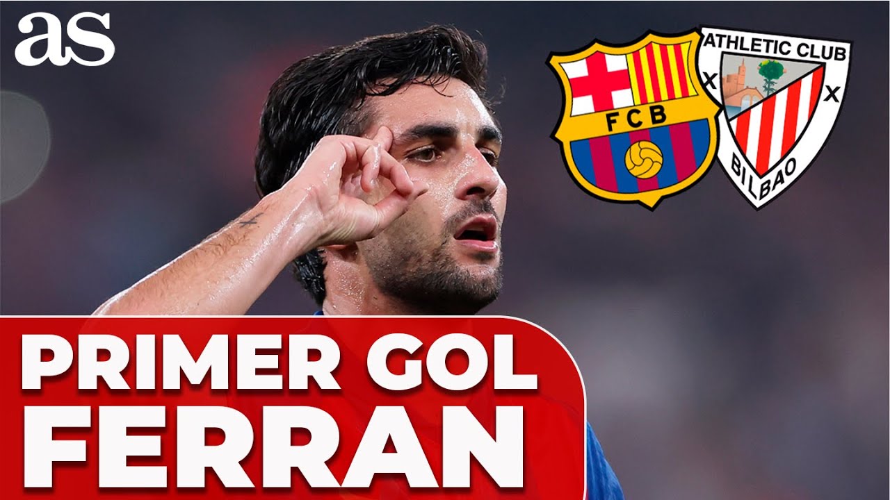 GOL de FERRAN TORRES: ABRE el MARCADOR | BARCELONA 1- ATHLETIC 0 de SUPERCOPA
