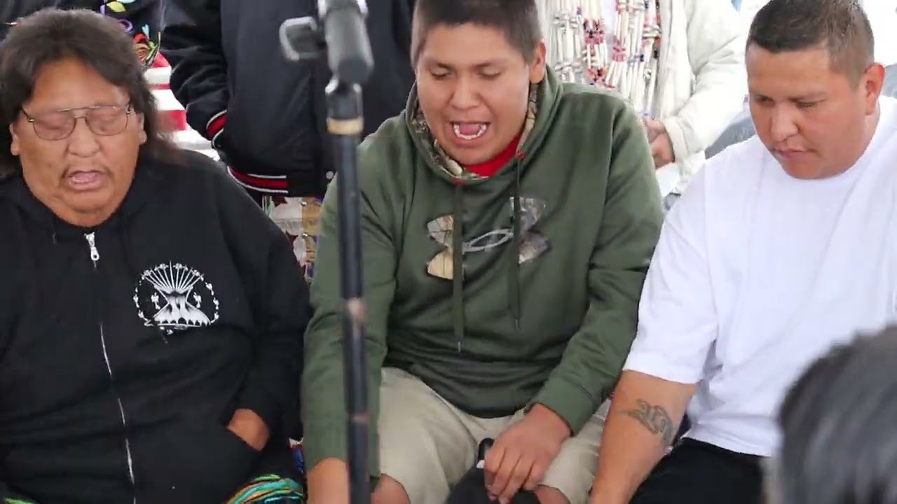 Walking Buffalo & Motown (1st Four Sun Grand Entry Songs) at Rocky Boy Powwow 2023