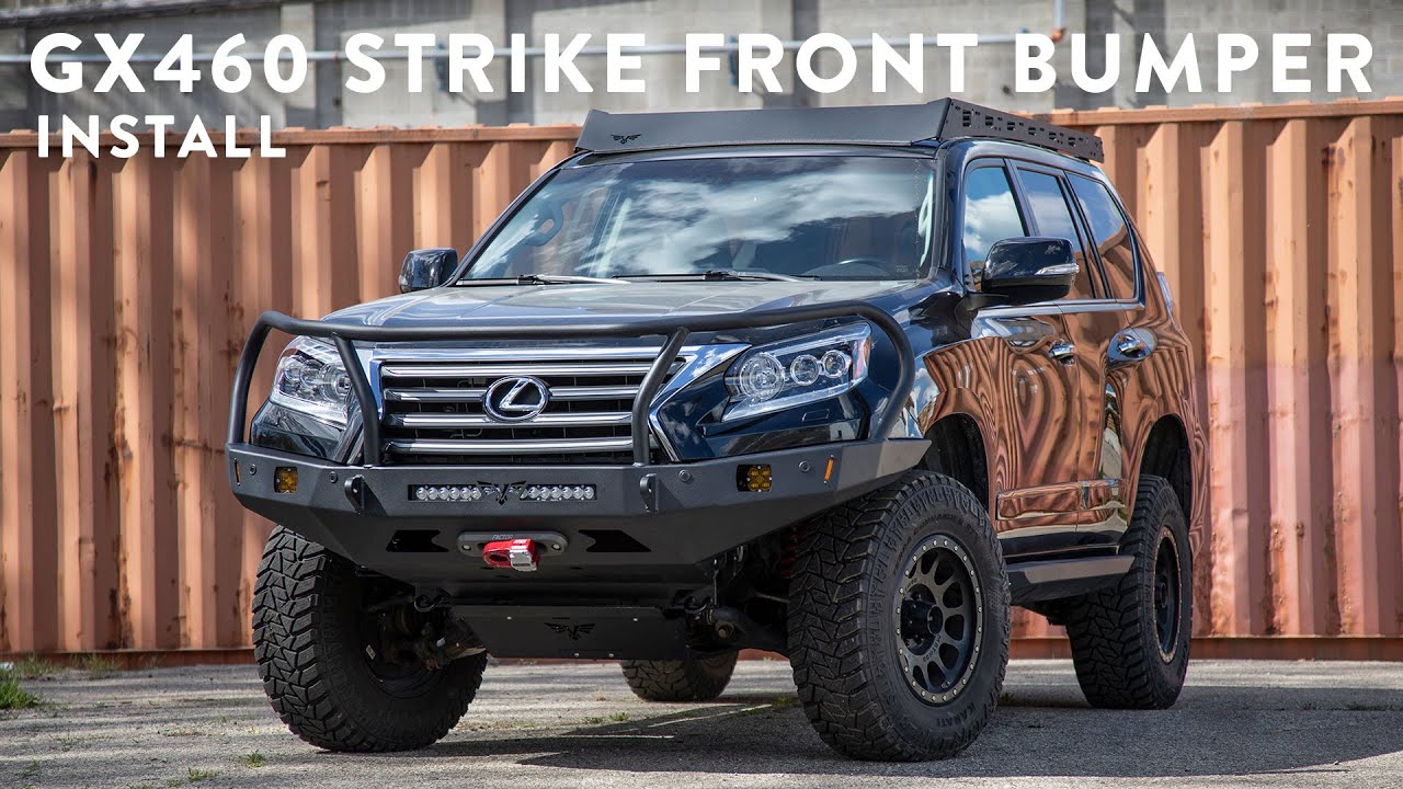 GX 460 Front Strike Bumper Install