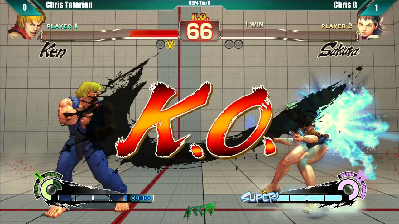 NEC15 - USF4 - Топ-8 - Крис Татарян против NYChrisG