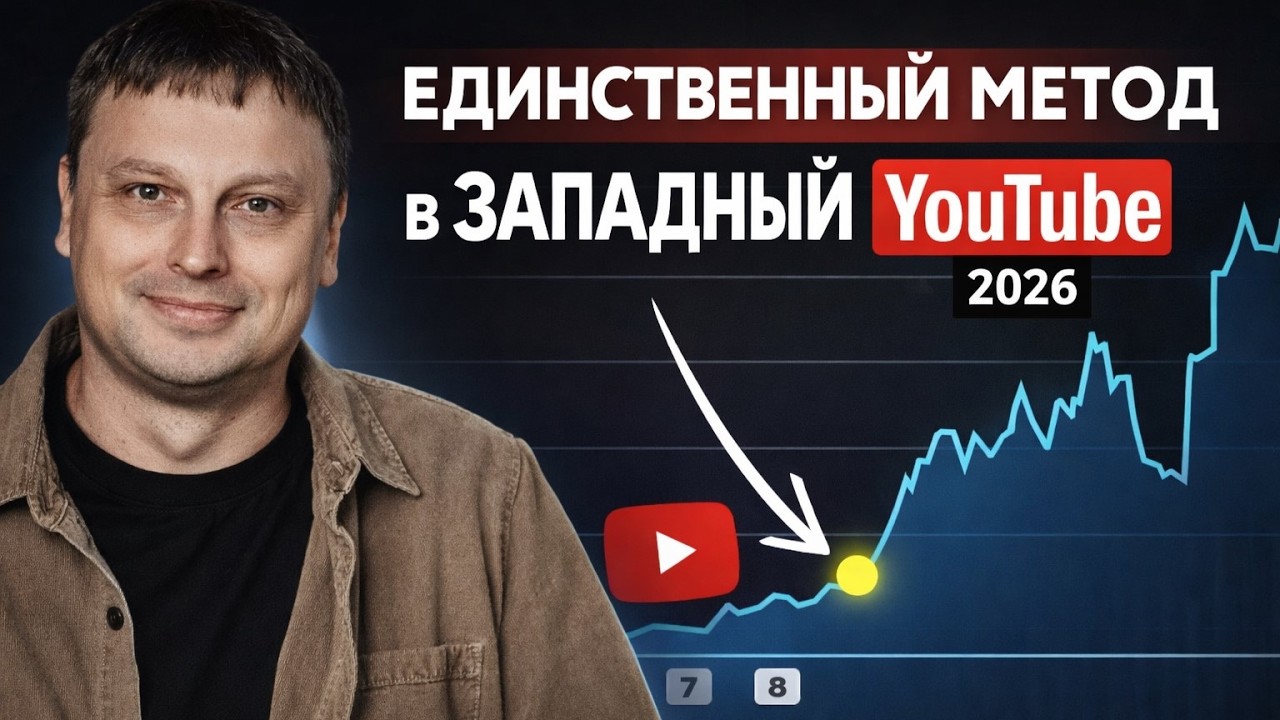 Единственный МЕТОД для ВЫВОДА КАНАЛА НА ЗАПАДНЫЙ YouTube.
