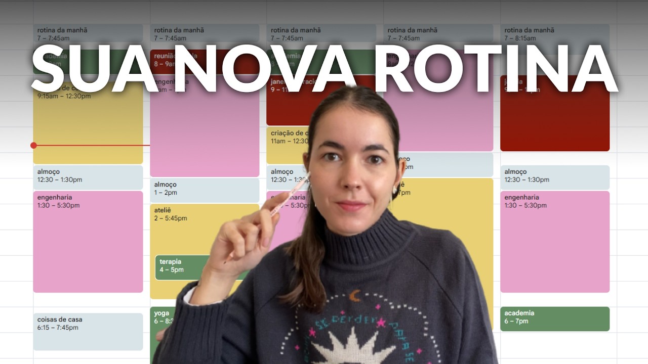 Rotina produtiva e flexível: Como os blocos de tempo me ajudam a organizar a vida