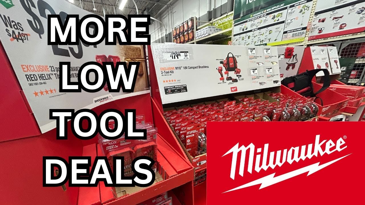 Home Depot Lowe’s Бесплатные электроинструменты Milwaukee Новые невероятные предложения на инстру...