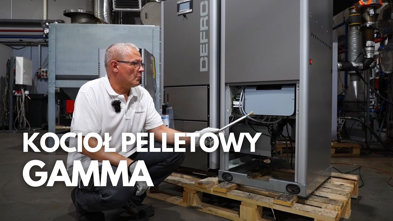 Kocioł pelletowy GAMMA marki DEFRO | Om&oacute;wienie najważniejszych informacji.