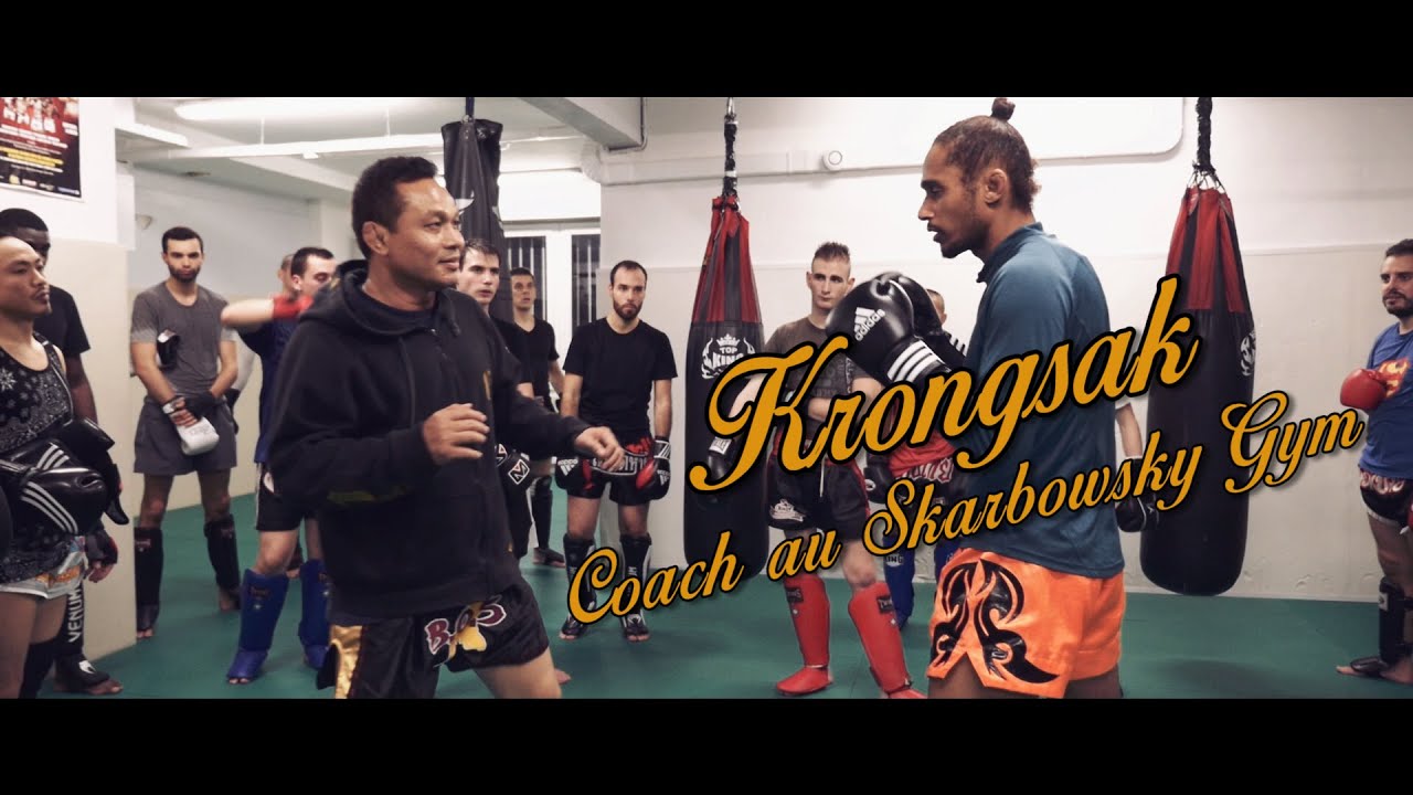 Krongsak : Coach au Skarbowsky Gym