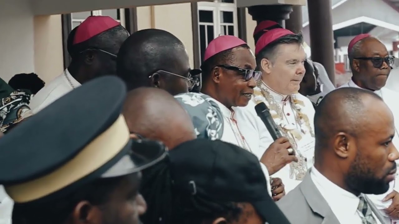 The Arrival of the Papal Nuncio, Most Rev. Michael Crotty to Ikot Ekpene Diocese for the 2025 CBCN 