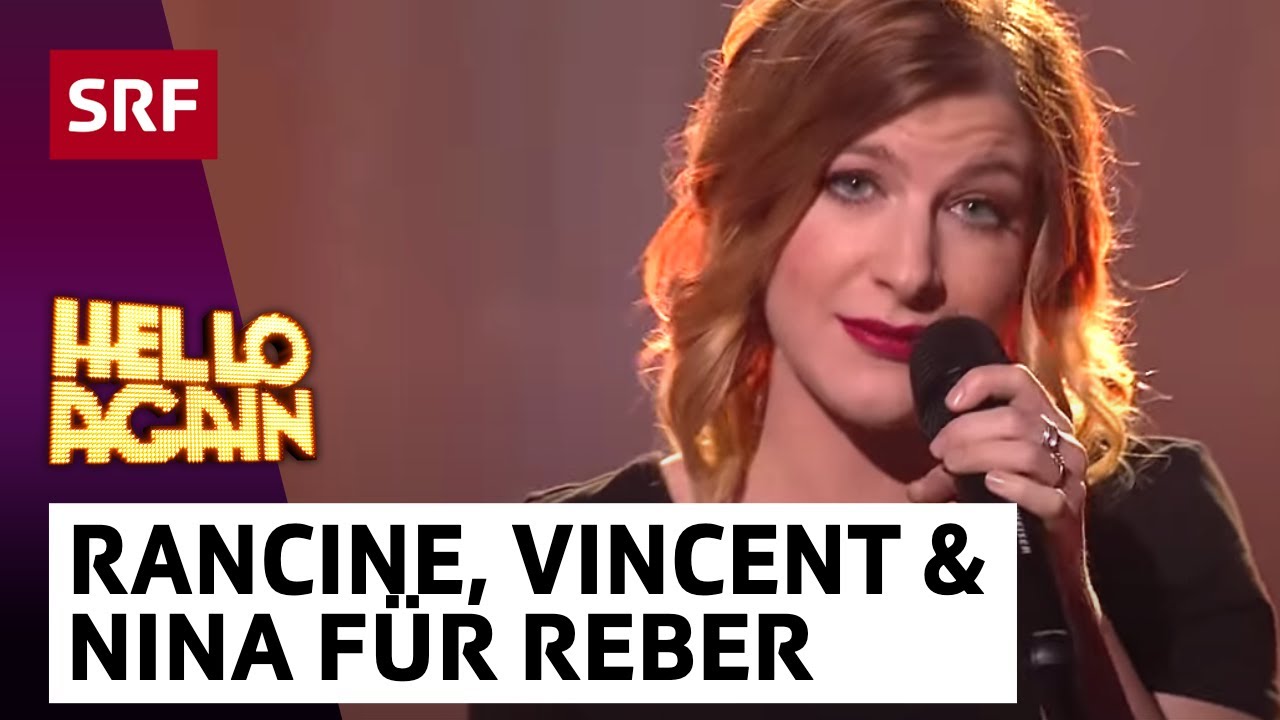 Francine Jordi, Vincent Gross und Nina Reber:  Peter Reber Medley | Hello Again! | SRF