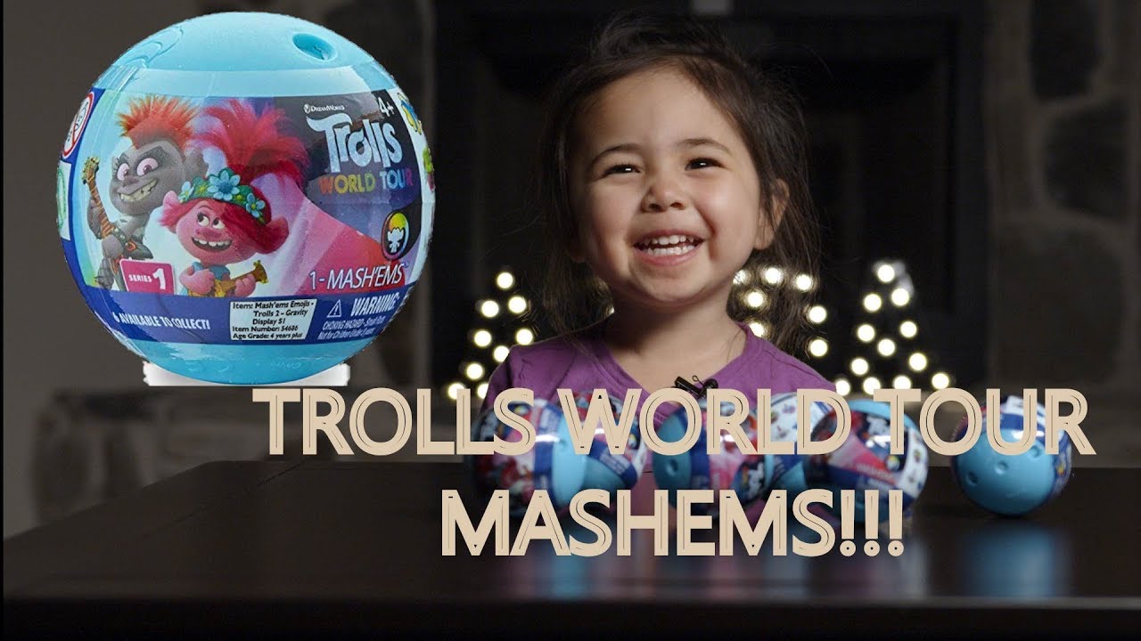 Trolls World Tour Mashems Full Set Unboxing Squishy Squishies Review