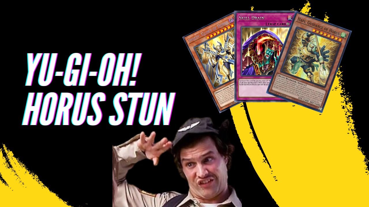 STRAPPING ON THE HELMET! Yu-Gi-Oh Horus Stun Gameplay & Deck Profile!