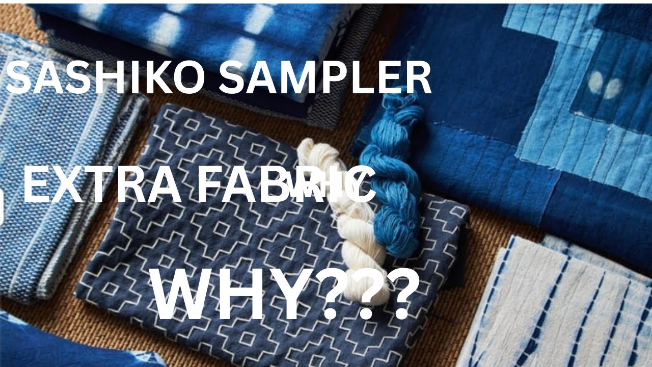 Sashiko Sampler Mystery Solved!