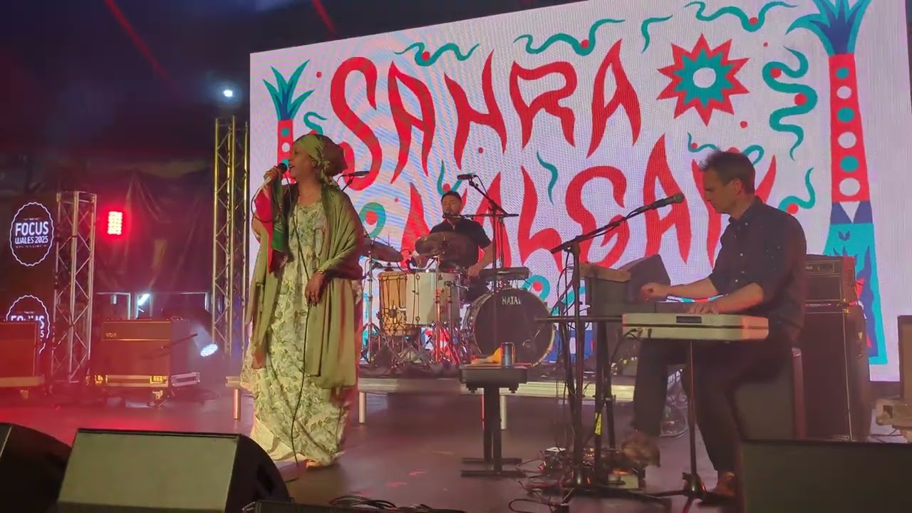 Sahra Halgan ( Somaliland.) ' Alaah ' Live @focuswalesWrexham . May 2025.