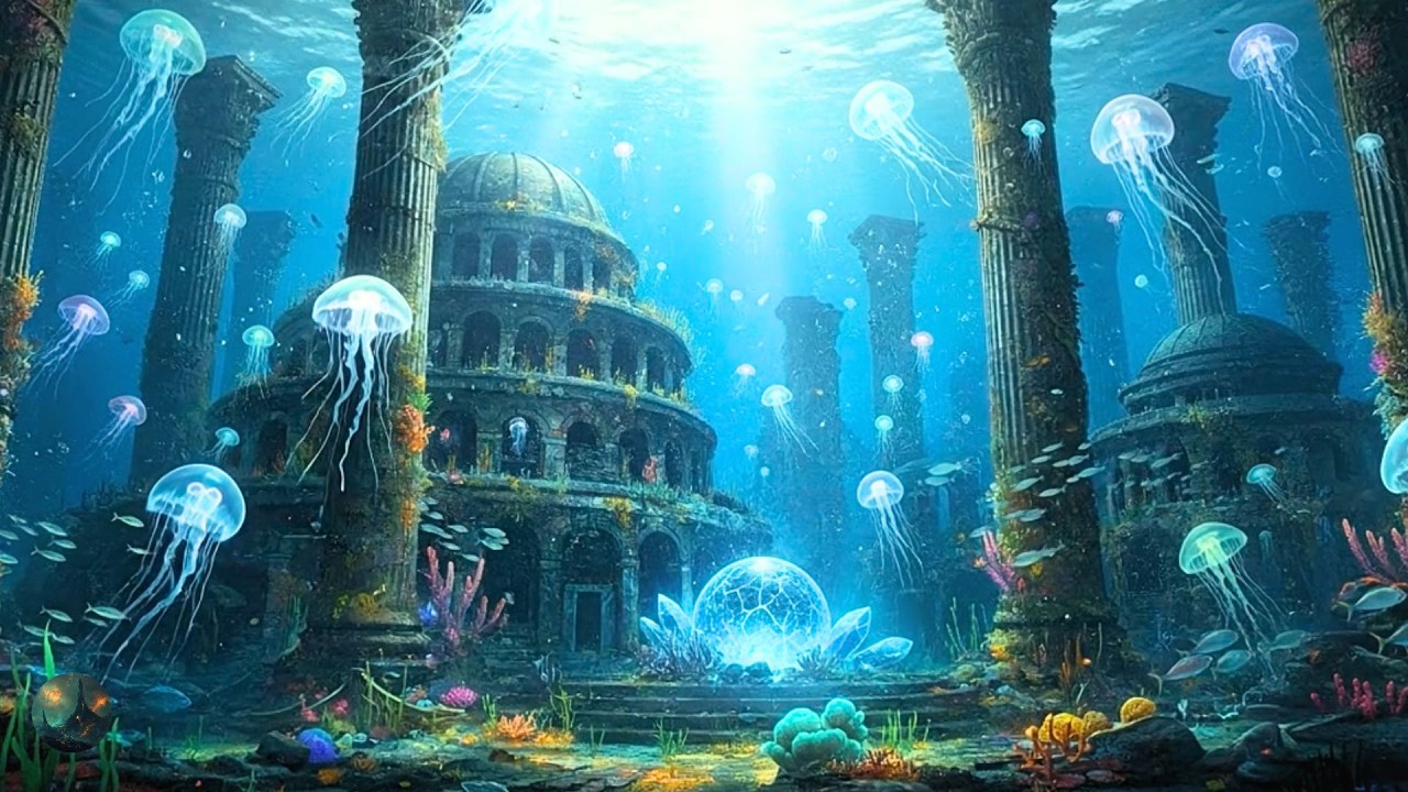 Ancient Creature Aquarium – Enchanting Sea Creatures in Stunning for Relax & Calming 🌌