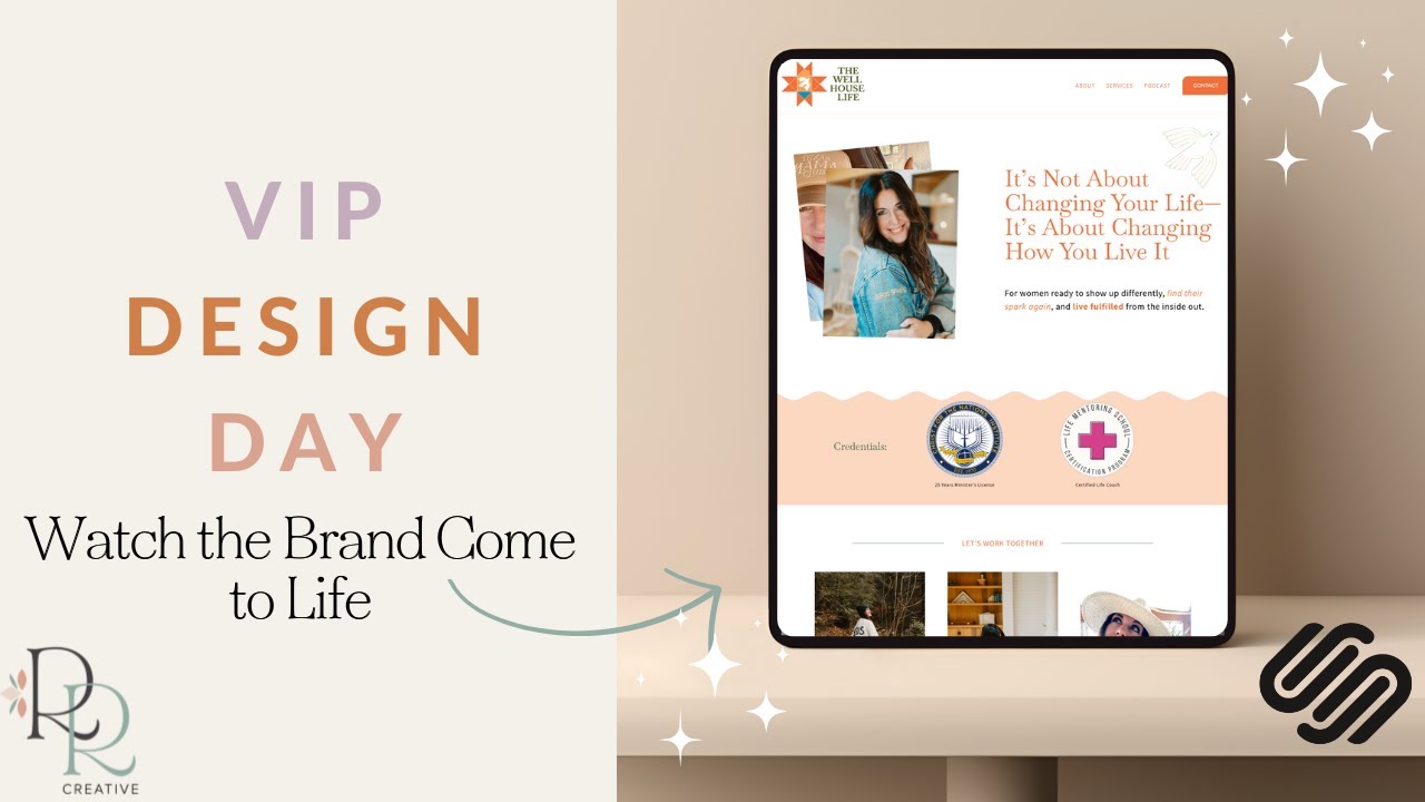 Behind the Scenes of a Custom Website VIP Design Day Process 🎨