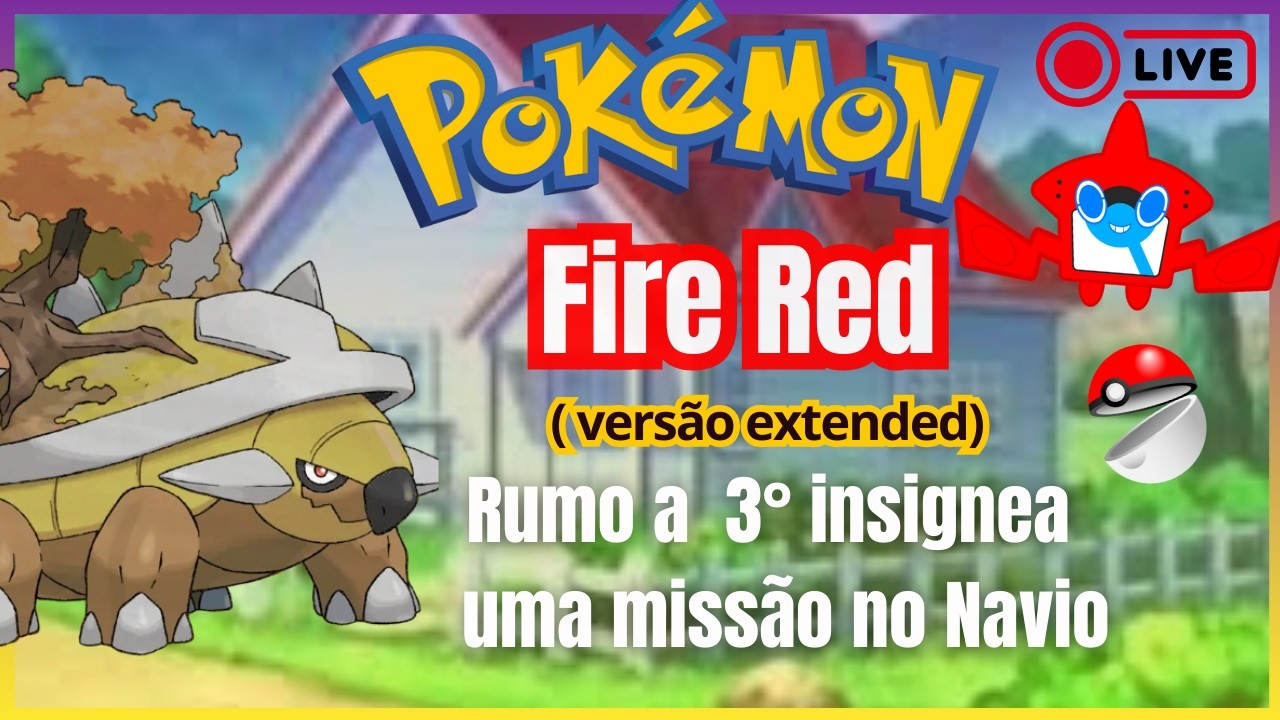 Qual Será Minha Próxima Captura? | POKÉMON firered Extended [ PARTE 5 ]