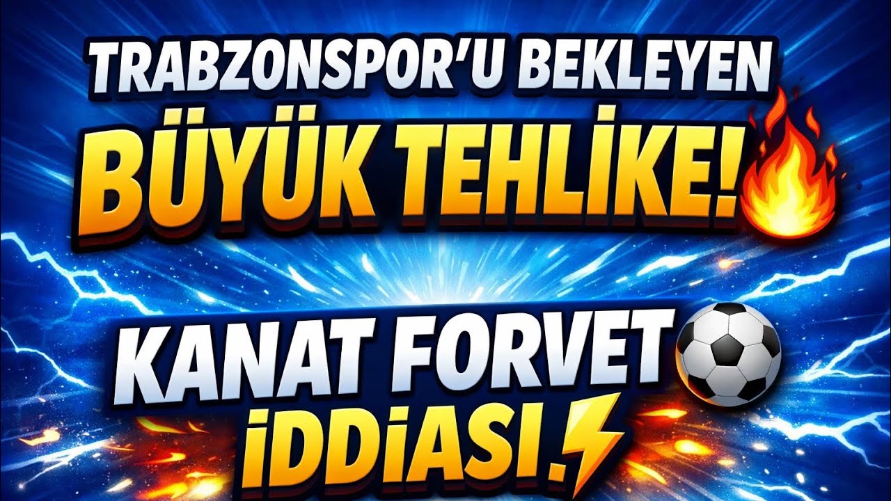 Trabzonspor’u bekleyen büyük tehlike! Kanat forvet iddiası! #trabzonspor 
