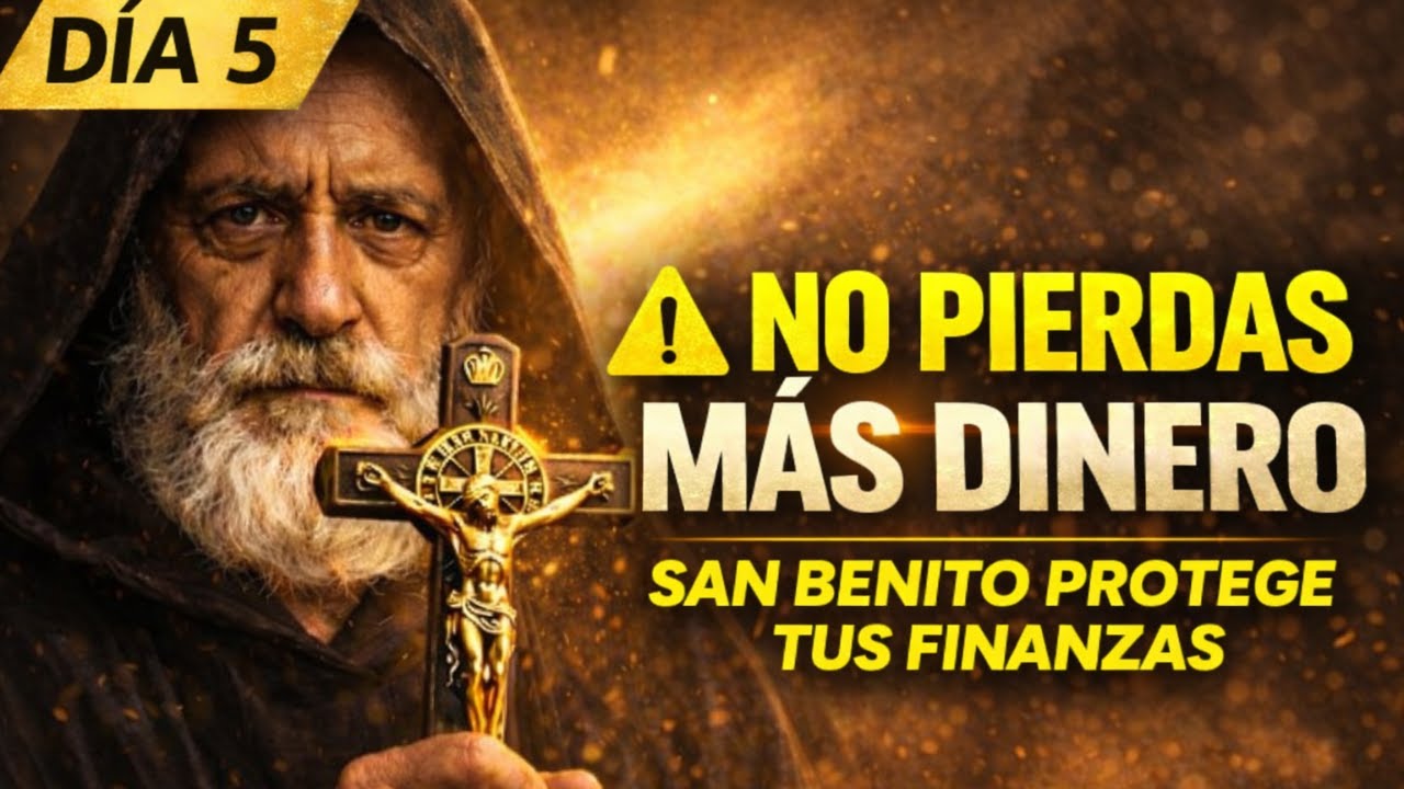 ⚠️ SI NO ORAS HOY, PUEDEN SURGIR NUEVAS DEUDAS | 12 PALABRAS DE SAN BENITO – DÍA 5