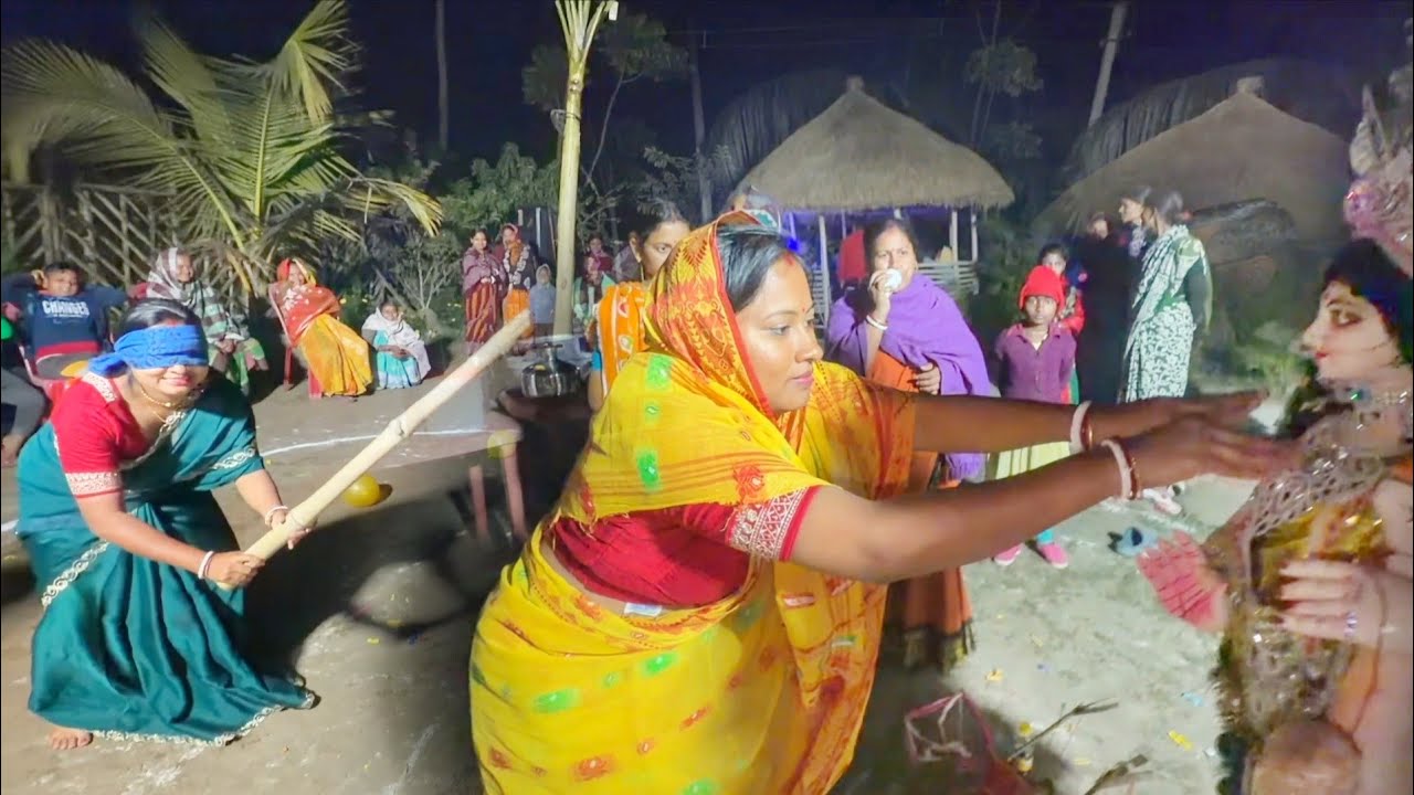 আজ মাকে বরণ আমিই করলাম,পুজোর সব অনুষ্ঠান শেষ হল 