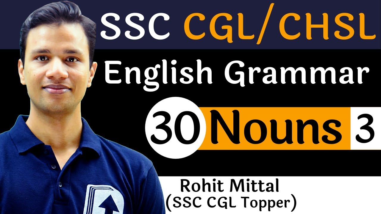 [30] Noun - 3 | Grammar for SSC | Devotion Institute | Rohit Sir