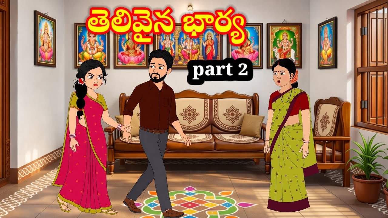 తెలివైన భార్య 2 - Telugu Family Stories - Telugu Kathalu - Moral stories in Telugu 