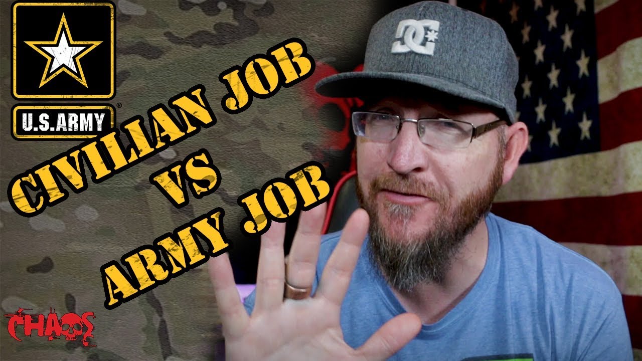 5 differences between a Civilian job and being in the Army
