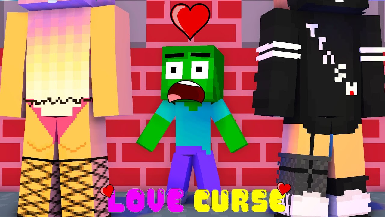 Monster School : POOR baby Zombie LOVE CURSE