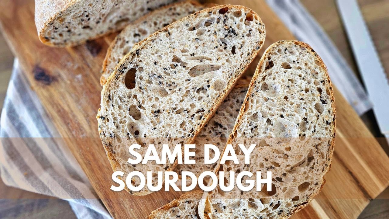 Same Day Sourdough! Bake in HOURS, Not Days – No Overnight Ferment!