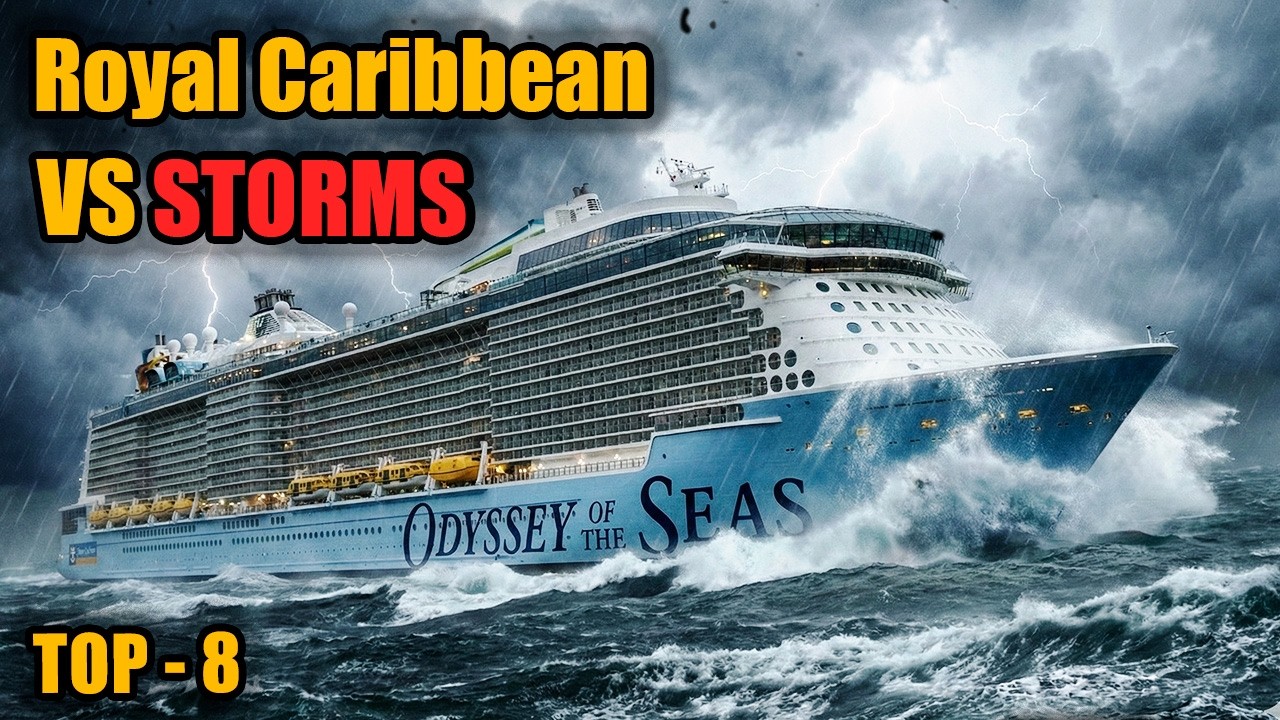 When Cruise Ships Meet Nature's Fury: Royal Caribbean's Storm Stories