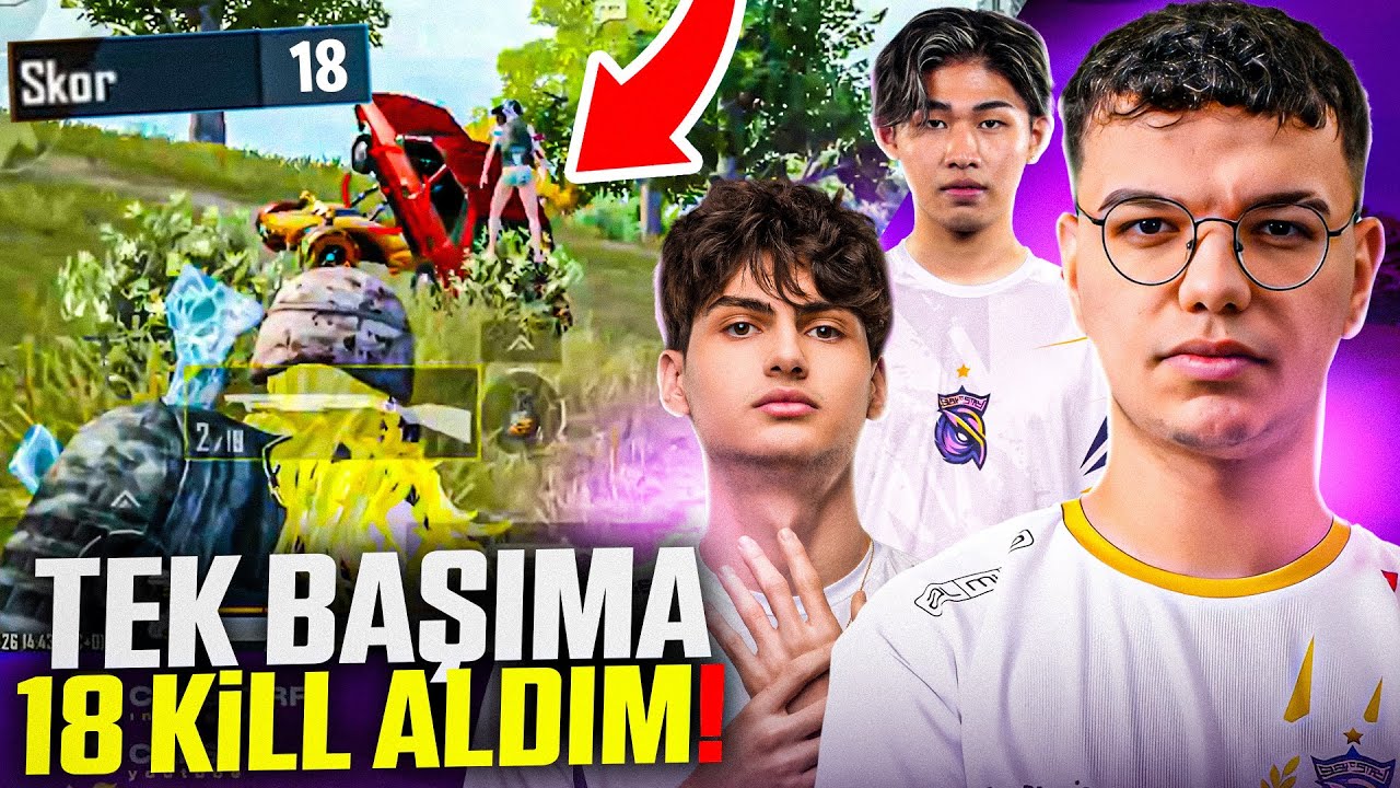TEK BAŞIMA 18 KILL ALDIM! | ZİRVE MODU Pubg Mobile Calse