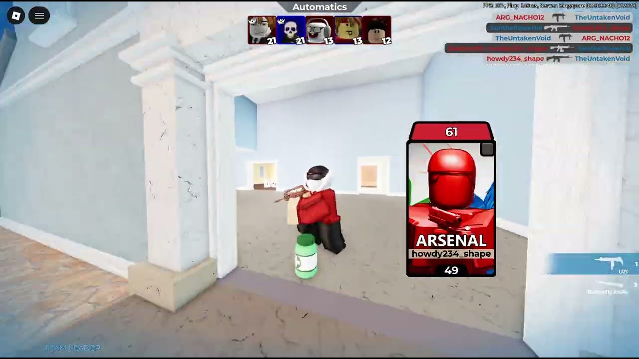 Road to Level 200 In Roblox Arsenal