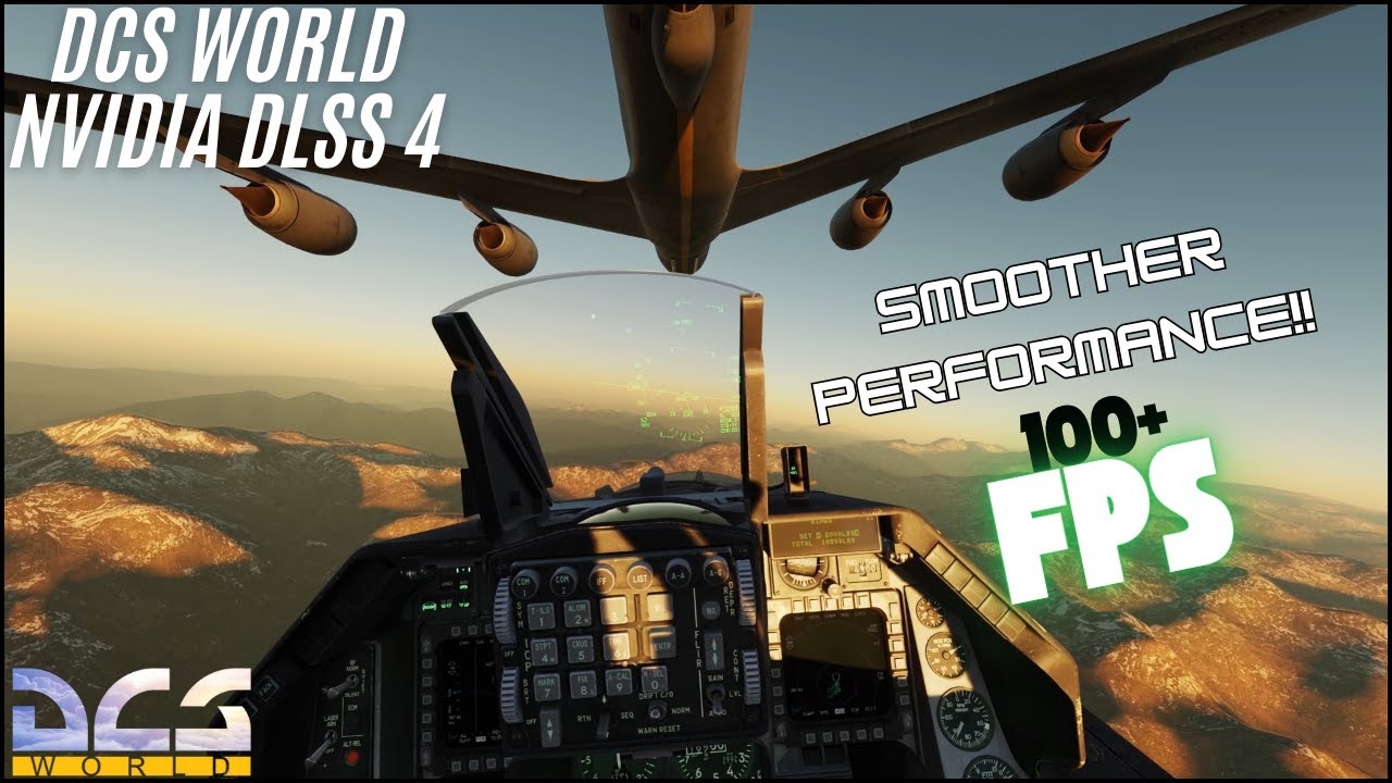 DLSS 4 in DCS World - Buttery Smooth Performance!