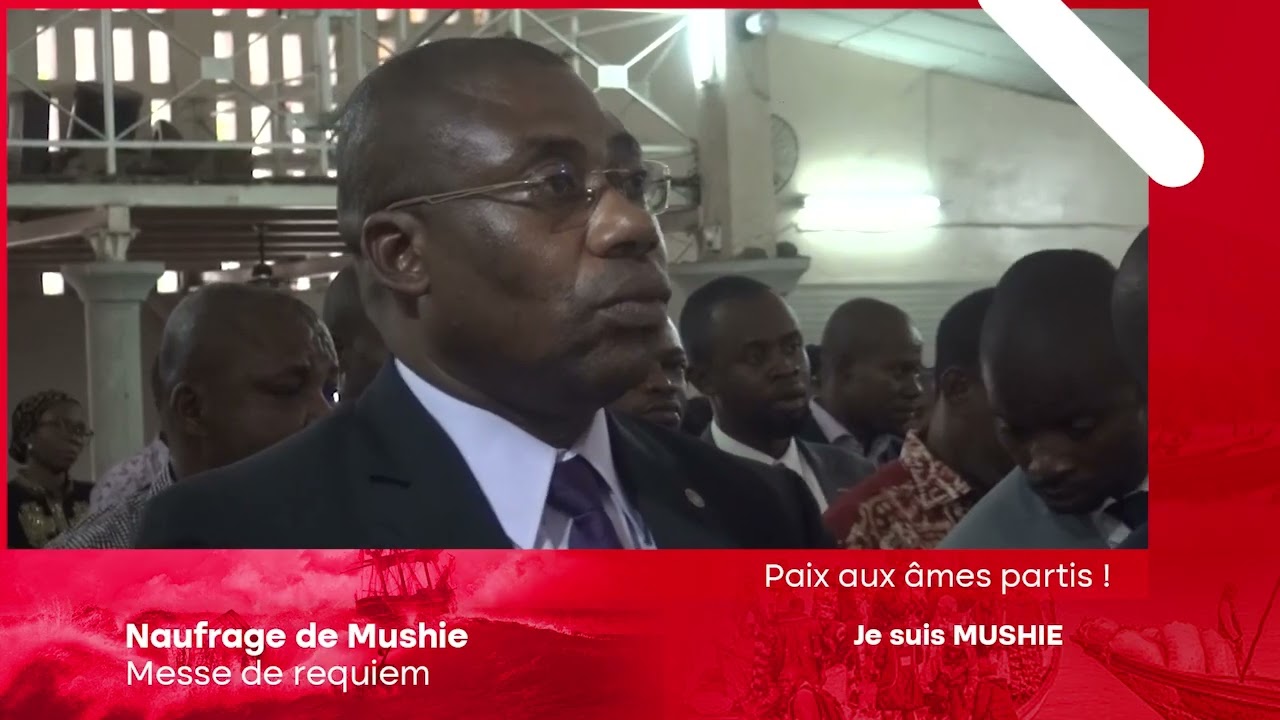 Messe à l'intention des naufragés de l'HB Mosantu de Mushie à saint Raphael kinshasa