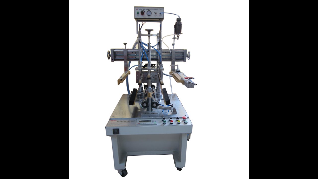 Semi automatic PVC cylinder tube making machine ,clear round boxes side gluing machine,toden factory