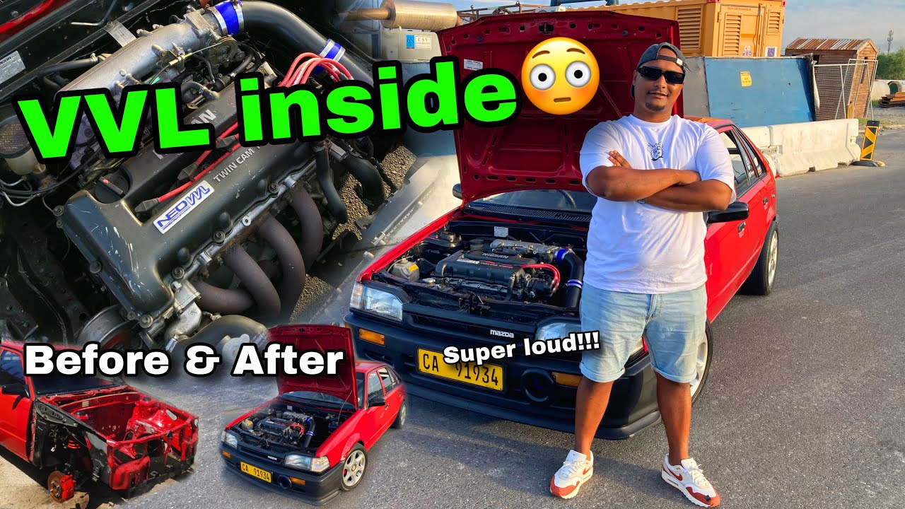 VVL powered Mazda 323🔥🔥🔥