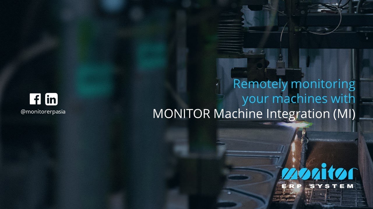 Remotely monitoring your machines with MONITOR Machine Integration (MI)