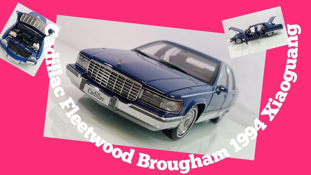 Cadillac Fleetwood Brougham 1994 blue Xiaoguang