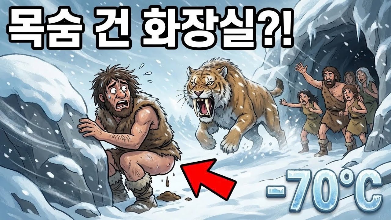 7만 년 전 인류에게 가장 위험했던 순간… 화장실