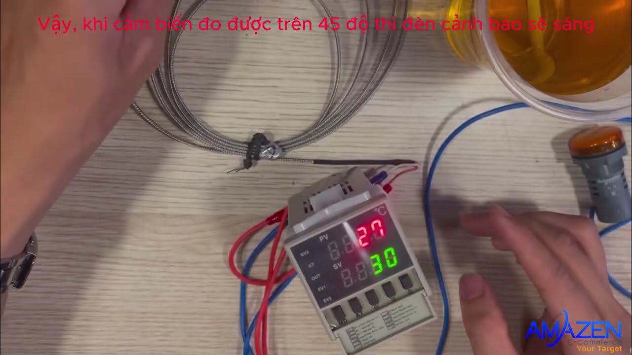 Hướng dẫn đấu nối và kiểm tra thiết bị 