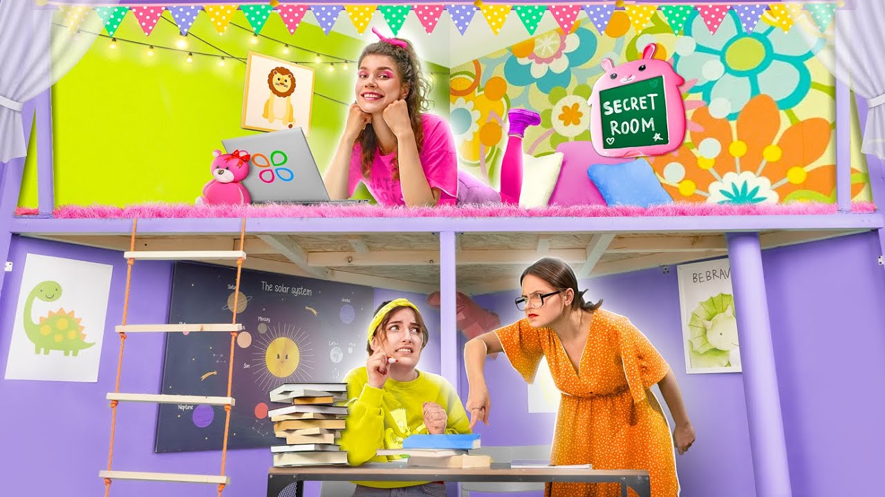 Geheimes Zimmer Unter dem Dach