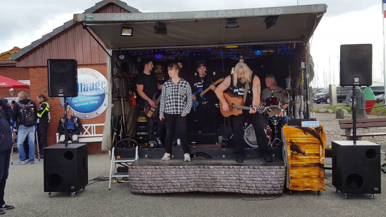 Big Harry und Band in Maasholm auf dem MO GO (Motorradgottesdienst)