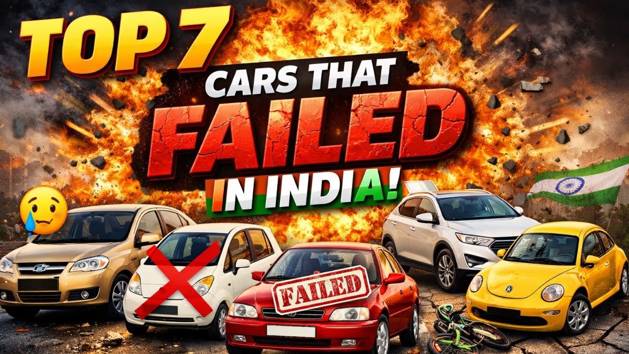 Why these 7 cars failed in India?