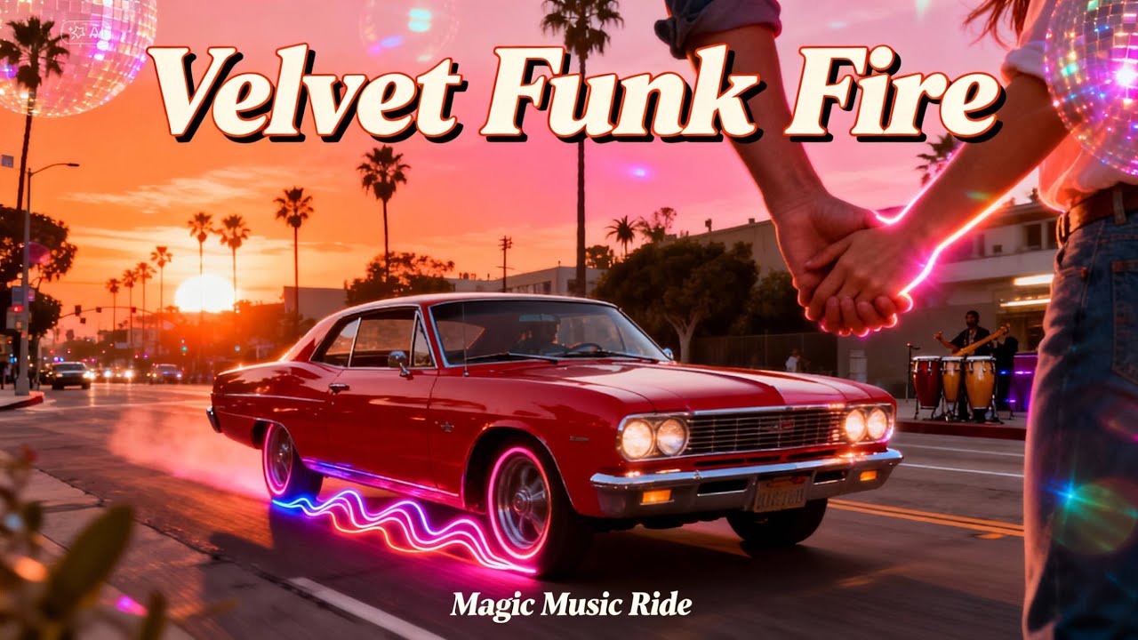 Velvet Funk Fire - 70s Funk Soul Ride 🔥