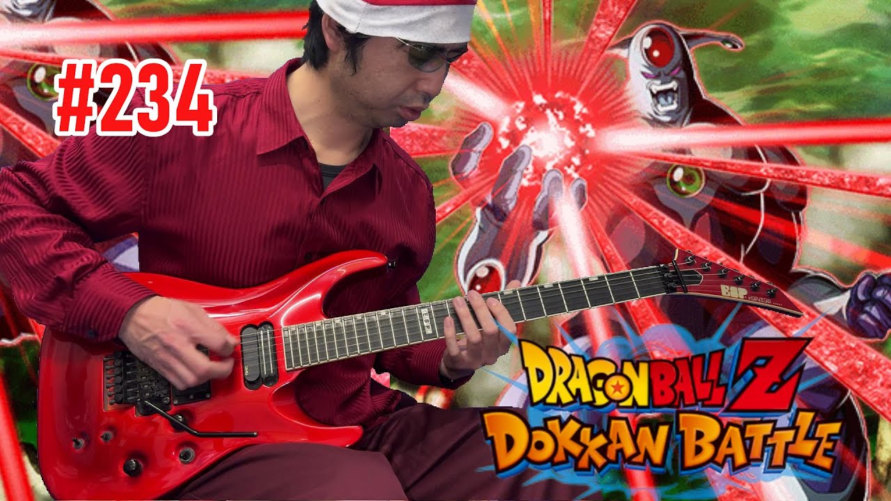 Dragon Ball Z Dokkan Battle OST Guitar Cover-STR LR Anilaza Active Skill 【234】