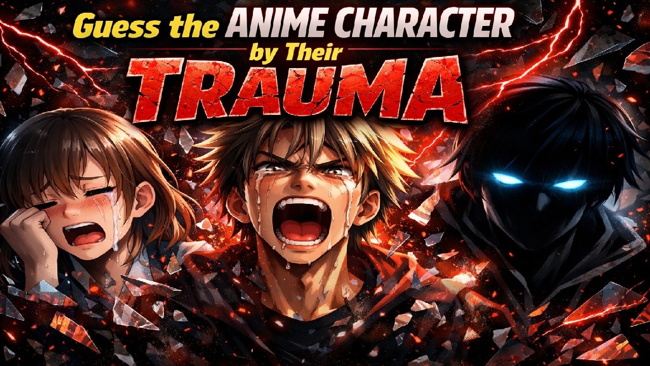 This Anime Trauma Quiz Is NOT Easy 😈 | Guess the Character
